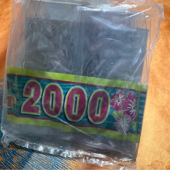 Vintage 2000 print transparent Beach ball new from Old Navy - Picture 2 of 2